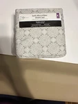 Mainstays King Sheet Set Soft Microfiber Gray Medallion Wrinkle Resistant. Fixed Price $20.00.