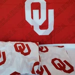 Northwest Ncaa University Of Oklahoma Sooners 3 Piece Twin Sheet Set New. Fixed Price $29.99.