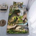 Niuone Dinosaurs Bed Sheets Twin For BOYS,3D Realistic Green Fitted .... Fixed Price $30.56.