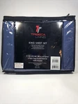 New Tribeca Living 110-GSM Microfiber 4 Piece Deep Pocket Sheet Set. King. Fixed Price $19.97.