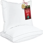Utopia Bedding Pillows For Sleeping Queen Size White Set 2 Soft Fluffy. Fixed Price $44.07.