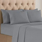 6 Pcs Set Soft Deep Pocket Microfiber Hotel Quality Bedding. Fixed Price $19.99.