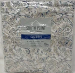 South Point Home Fashions Queen Microfiber 6PC Sheet Set Hacienda Multi. Fixed Price $39.99.