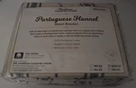 Vermont Country Store Portuguese Cotton Queen Flannel Blanket Sheet Nwot. Fixed Price $120.00.