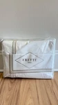 Frette Triplo Popeline King Sheet Set White/savage Beige. New With Tags. Fixed Price $600.00.