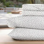 Delicate Blossoms Floral Patterned Ultra-soft 3 Piece Bed Sheet Set Becky. Fixed Price $35.00.