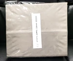 Oake Twin Sheet Set 100% Cotton Sateen 525 Tc Bloomingdales Gray New $185 6B. Fixed Price $65.99.