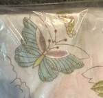 Vintage New Martex Floral Butterfly Twin Bed Fitted & Flat 2PC Sheet Set Nos. Fixed Price $32.19.