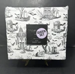 Cynthia Rowley Queen Sheet Set Gothic Toile Haunted House Cemetery Bats New. Fixed Price $79.99.