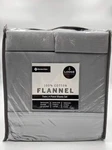 Members Mark 100% Cotton 4PC Flannel Sheets Set Light Gray Twin. Fixed Price $49.99.