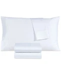 Fairfield Square 800-THREAD Count Triblend 4-PC. Sheet Set, King White. Fixed Price $80.00.