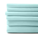 1800 Count 6 Piece Egyptian Cotton Feel Soft Sheets Deep Pockets 4 Pillowcases. Fixed Price $30.36.