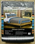 Pacific North West Quilt Sheet Queen Size 100% Cotton Bedding. Fixed Price $35.75.