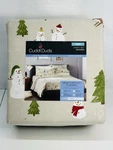 Cuddl Duds Twin Sheet Set Snowman Heavyweight Flannel 3 Piece Warmer Soft Xmas. Fixed Price $34.95.