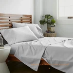 American Home Collection Deluxe Twin 3-PIECE Sheet Set Grey- Wrinkle Resistant. Fixed Price $29.99.