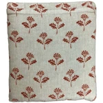 Threshold Flannel Set Autumn Rust Fluer Leaf Full Bed. Fixed Price $61.88.