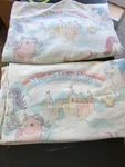 My Little Pony Vintage Twin Fitted And Top Set Castle Rare Version. Fixed Price $79.99.