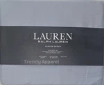 Ralph Lauren, Dunham Sateen, Queen Sheet Set, 300 Tc, 100% Cotton, Mist. Fixed Price $78.00.