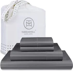 Luxury 600 Thread Count King Cotton Sheets Set Dark Grey, 4-PIECE. Fixed Price $139.99.