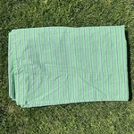 Vintage Ralph Lauren Hampton Beach Club Striped Flat Sheet Twin Italy Guc. Fixed Price $39.95.