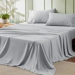 Bedsure King Size Sheets - Soft 1800 For Bed, 4 Pieces Hotel. Fixed Price $53.69.