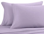 Luxor Impress 100% Egyptian Cotton Sheet Set 650 Tc King Bright Lavender New. Fixed Price $85.99.