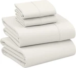 Ruvanti 100% Cotton Full Size Bed Sheets, 4 Pieces, Soft & Breathable Percale We. Fixed Price $55.92.