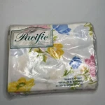 Vtg Pacific Extra Strength Muslin Floral Flat Sheet Nos Sealed Double Bed. Fixed Price $23.77.