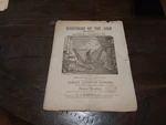 1872 Sheet Music "mysteries Of The Nile" March Albert Leighton Rawson. Fixed Price $75.00.