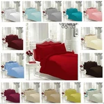 600 Tc Egyptian Cotton Solid Color Us Size Set/pillow/fitted/flat. Fixed Price $74.74.