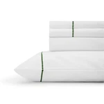 100% Cotton Percale Marrow Stitch Hem Sheet Set Queen Size, Olive Green, 4 Pi.... Fixed Price $120.96.