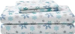 Flannel Collection Cotton Bedding Sheet Set, Pre-shrunk & Brushed For Extra. Fixed Price $77.99.