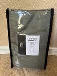 Dillards Luxury Hotel 2 King Pillowcases Set 800 Tc Cotton Sateen Agave $50NIP. Fixed Price $22.36.