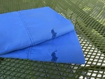 2 Vtg 1980S Ralph Lauren Polo Horse Logo Light Regatta Blue Standard Pillowcases. Fixed Price $38.00.