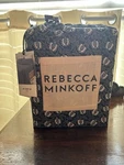 Rebecca Minkoff Cotton Percale King Sheet Set Navy Bandana Blue White Nip. Fixed Price $99.00.