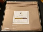 Clara Clark Deluxe Premier 1800 Collection Deep Pocket 4 Piece Set - Taupe. Fixed Price $29.99.