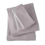 Market & Place Cotton Flannel Solid Sheet Set Dark Gray King New. Fixed Price $51.99.
