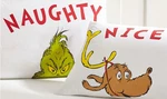 Pottery Barn Teen Dr Seuss Naughty Nice Set Of 2 Std Pillowcases Grinch Max New. Fixed Price $49.95.