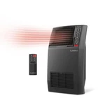 Lasko 1500-WATT 20 In. Black Electric Heater With Adjus Louvers, Timer, Remote. Fixed Price $35.99.