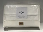 Ugg King Dz Sheets Iona Bright White 100% Cotton Bedding Nos Never Used. Fixed Price $115.00.