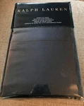 Ralph Lauren 624 Solid Sateen King Flat Sheet Polo Navy. Fixed Price $125.00.
