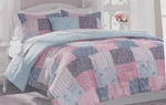 The Farmhouse By Rachel Ashwell Floral Patchwork 4PC Full/queen Comforter Set. Fixed Price $79.99.
