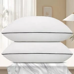 Hotel Collection Bed Pillows For Sleeping 2 Pack Standard Size Cooling Pillow.... Fixed Price $30.38.
