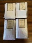 Lot Of 4 Springs Luxury Percale Twin Flat Sheet 200 Thread Count Fine Lines New. Fixed Price $39.99.