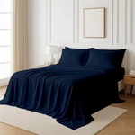 Non Sticky Cotton Premium 6 Piece Egyptian Fitted Queen Sheet Set, Hot.... Fixed Price $54.17.