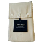 Set Of Two Ralph Lauren Rl Organic Sateen King Pillowcases Coastal Sand $130. Fixed Price $50.00.