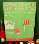 Sheet Music " 'twas The Night Before Christmas Moore Set To Darby. Fixed Price $9.87.
