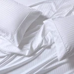 Sheetsnthings Damask Stripes 650-THREAD-COUNT Cotton-blend 4PC King Bed. Fixed Price $125.94.