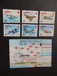 2007 Jersey Aviation Set & Miniature Sheet SG1326-1332 Fine Used. Fixed Price $5.37.