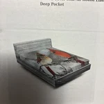 Ambesonne Cardinals Fitted Sheet Queen Size Deep Pockets. Fixed Price $21.91.